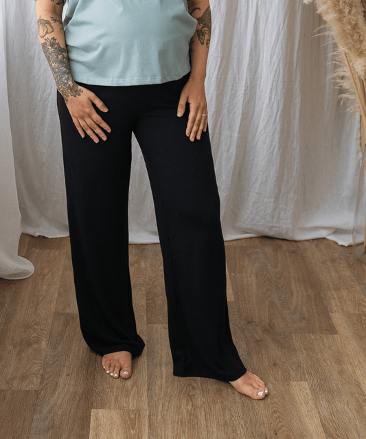 Cindy Rib Pant Ripe Maternity Maternity Preggi Central Maternity Shop