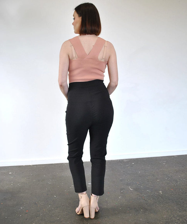 Cropped Work Straight-Leg Maternity Pants Around April Maternity Preggi Central Maternity Shop
