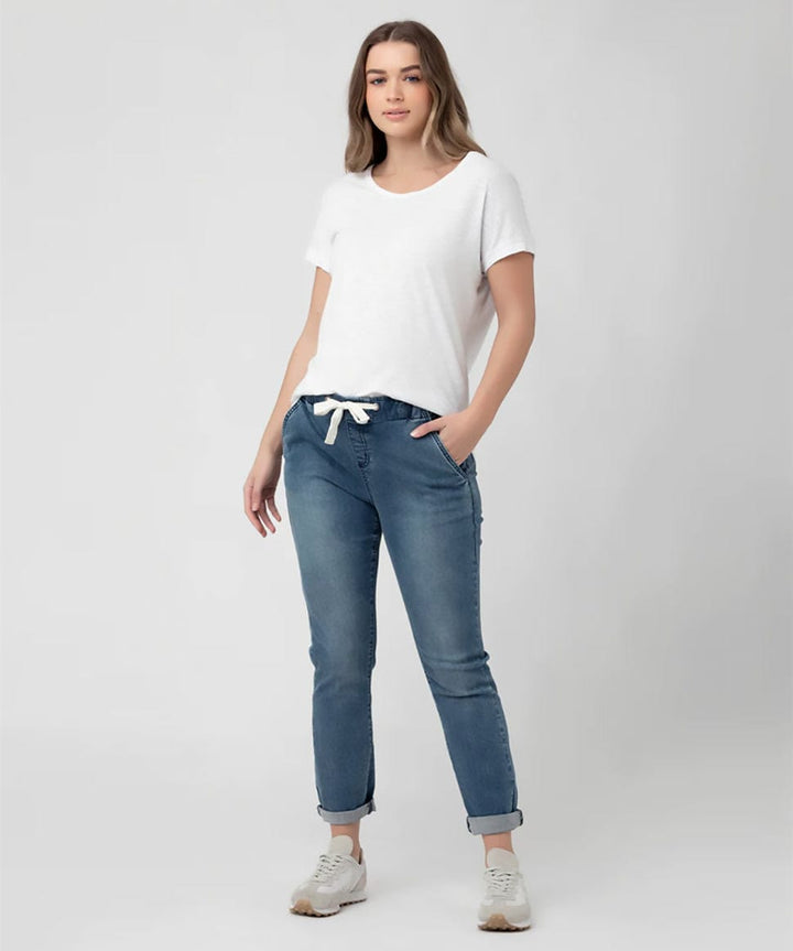 Denim Jogger Ripe Maternity Maternity Preggi Central Maternity Shop