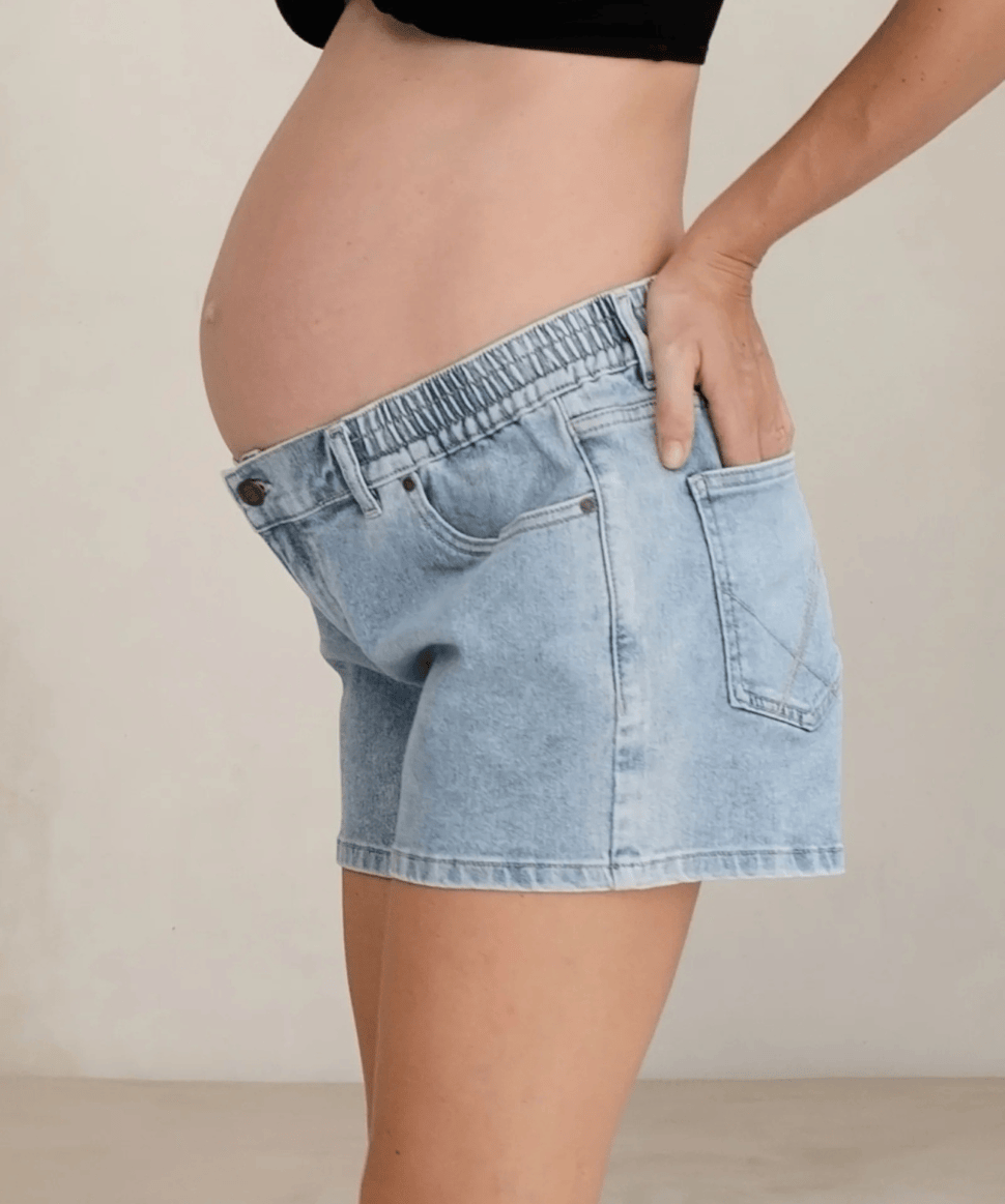Heaven Denim Shorts Soon Maternity Maternity Preggi Central Maternity Shop
