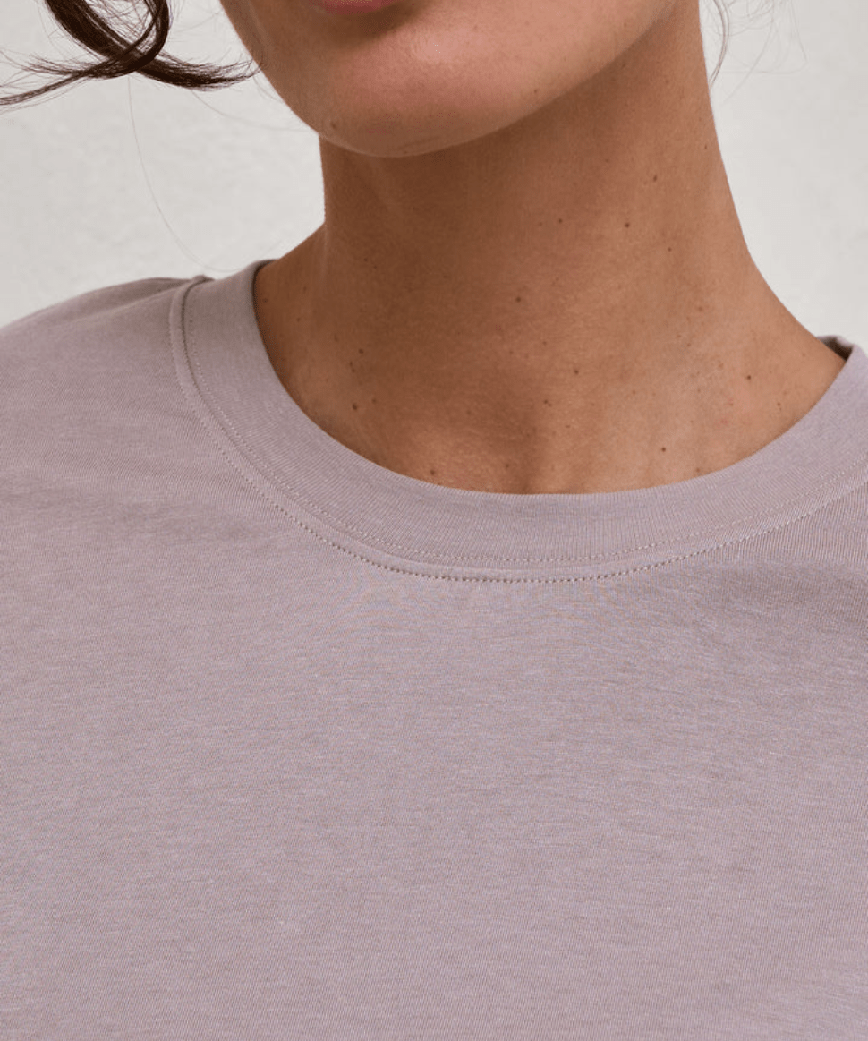 Into It Crop Tee - Taupe BAE the label Maternity Preggi Central Maternity Shop