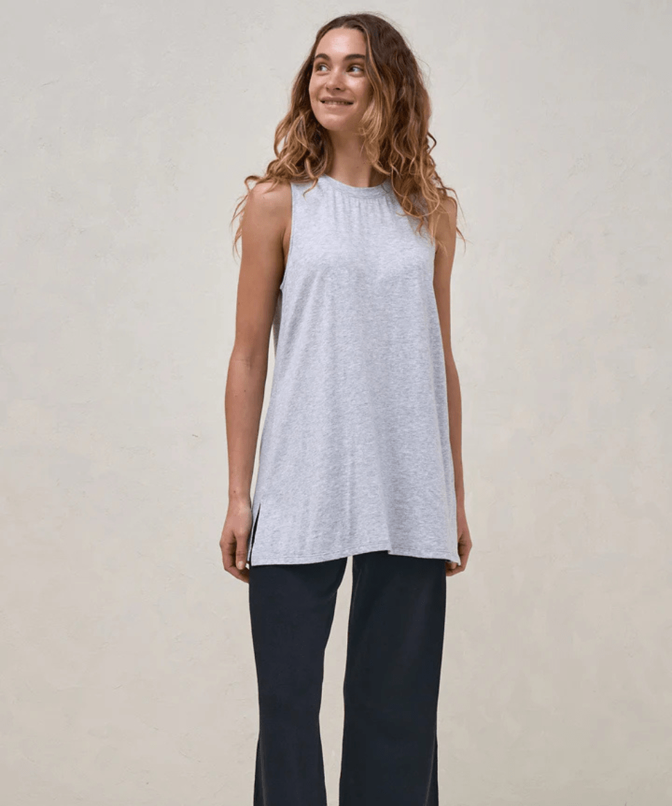 Into It Tank - Grey Marle BAE the label Maternity Preggi Central Maternity Shop