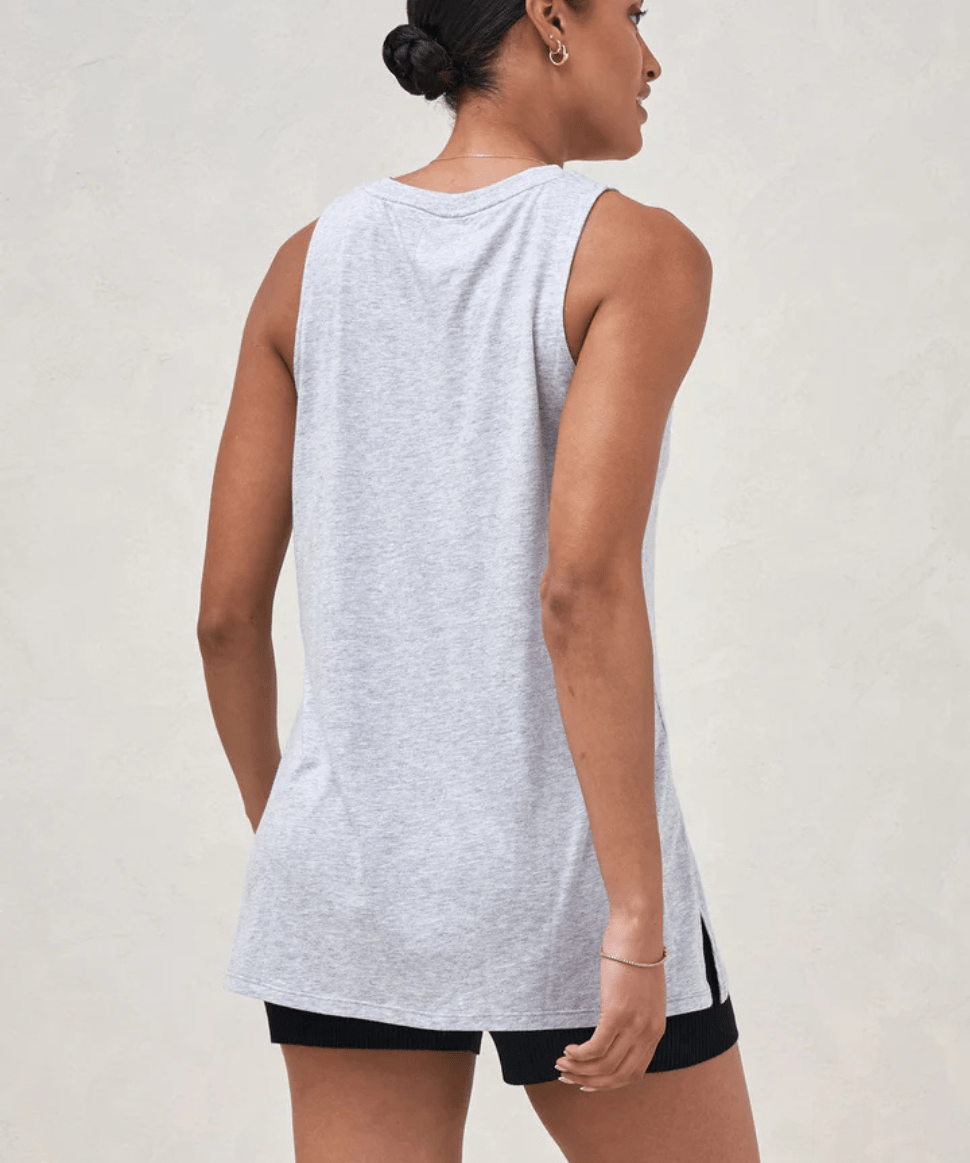 Into It Tank - Grey Marle BAE the label Maternity Preggi Central Maternity Shop