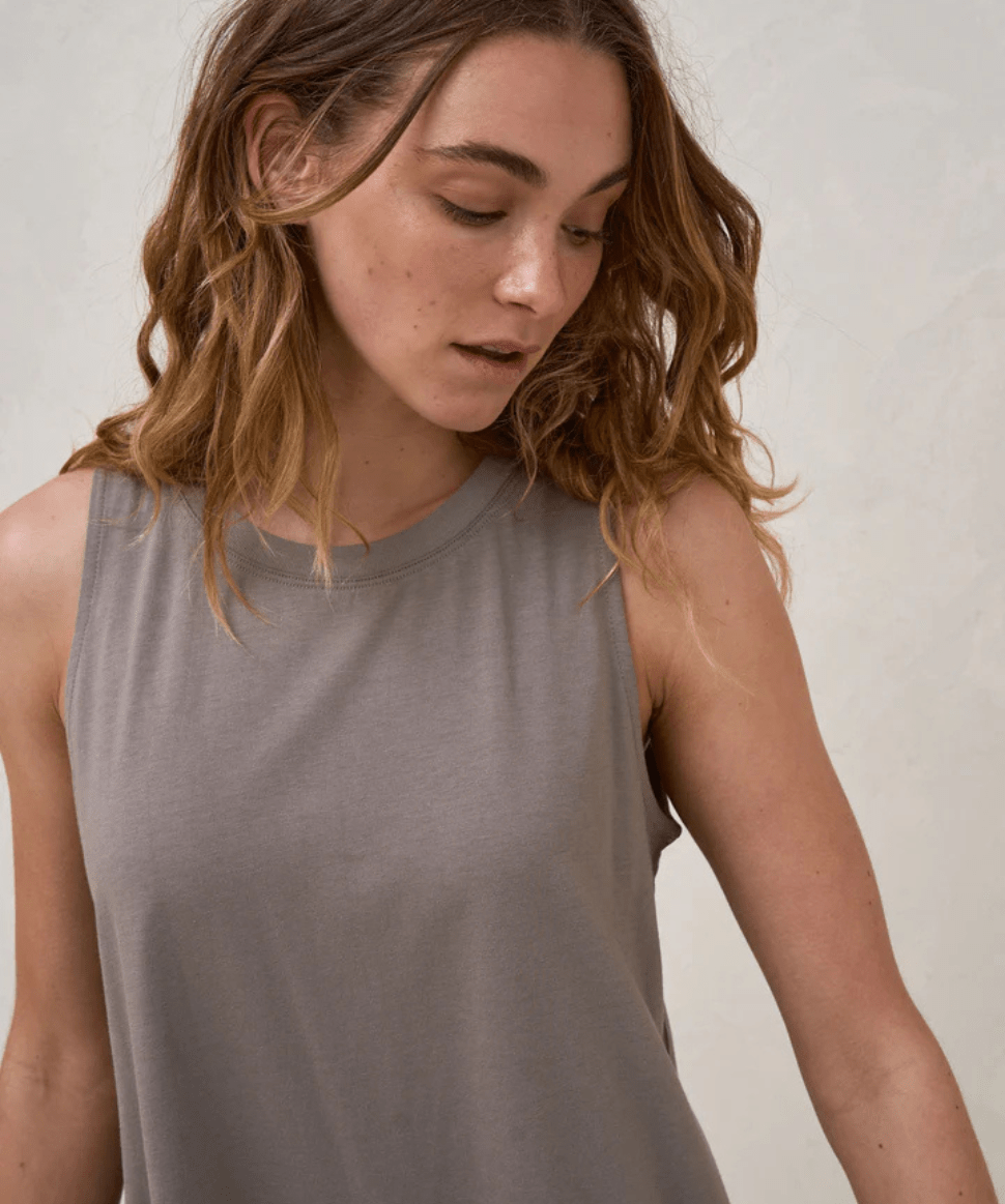 Into It Tank - Washed Khaki BAE the label Maternity Preggi Central Maternity Shop