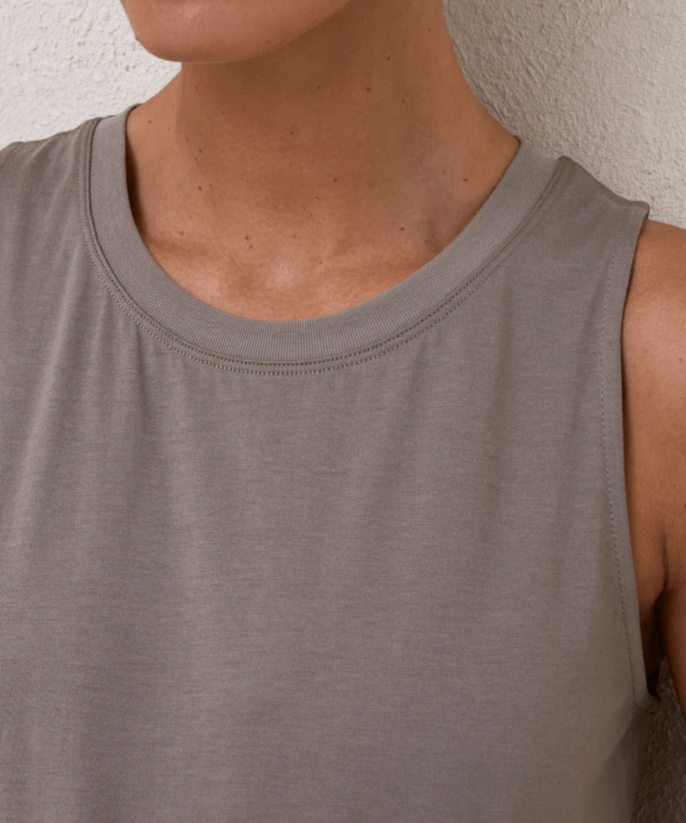 Into It Tank - Washed Khaki BAE the label Maternity Preggi Central Maternity Shop