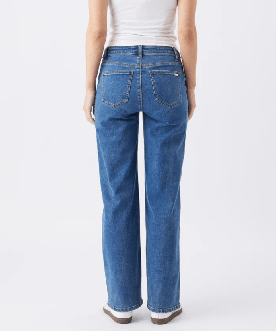 Kyle Wide Leg Jean True Blue Ripe Maternity Maternity Preggi Central Maternity Shop