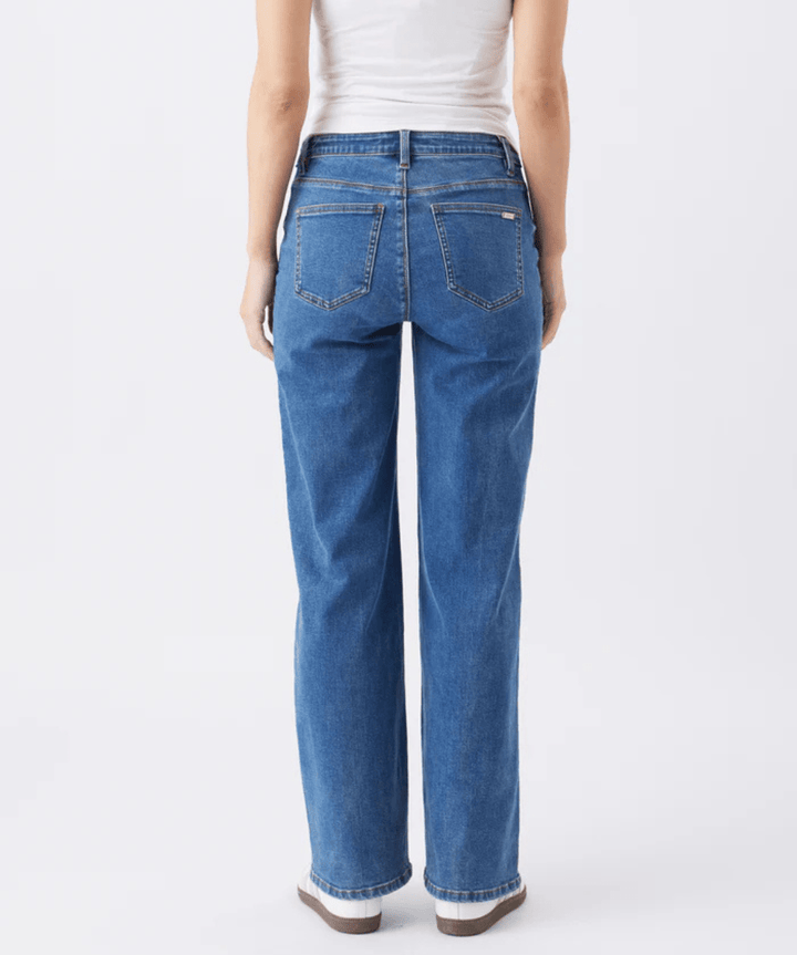 Kyle Wide Leg Jean True Blue Ripe Maternity Maternity Preggi Central Maternity Shop