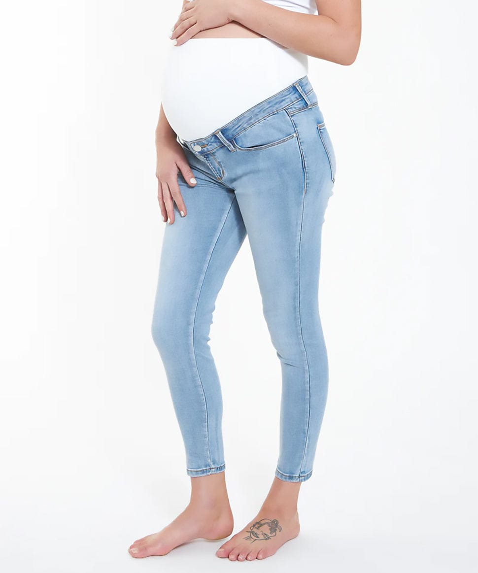 Rebel Overbelly Ankle Grazer Jegging Ripe Maternity Maternity Preggi Central Maternity Shop