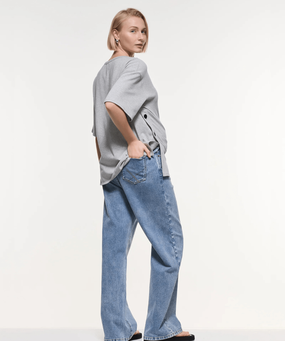 Relaxed Wide Leg Jeans Soon Maternity Maternity Preggi Central Maternity Shop