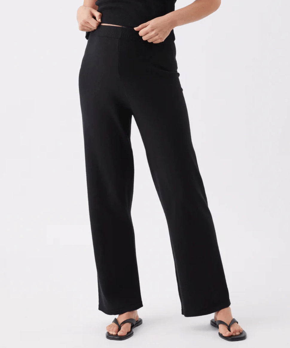 Ryan Knit Pant Black Ripe Maternity Maternity Preggi Central Maternity Shop
