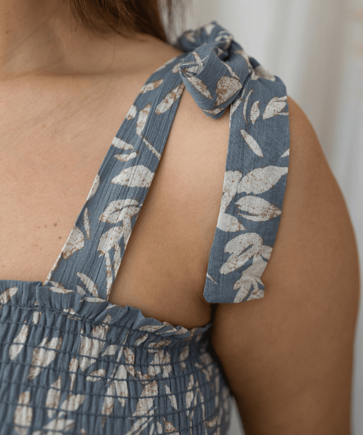 Smocked Sleeveless Maternity Midi Dress Hello Miz Maternity Preggi Central Maternity Shop