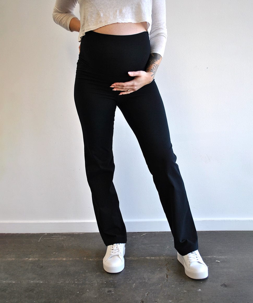 Straight Leg Lounge Pant - Regular/Petite Around April Maternity Preggi Central Maternity Shop
