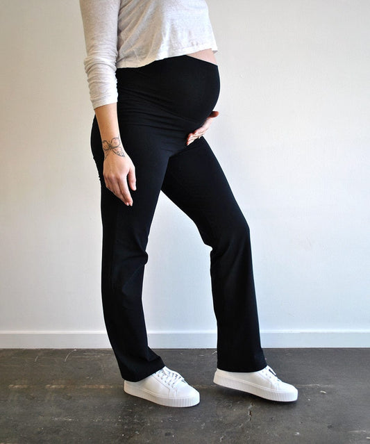 Straight Leg Lounge Pant - Regular/Petite Around April Maternity Preggi Central Maternity Shop