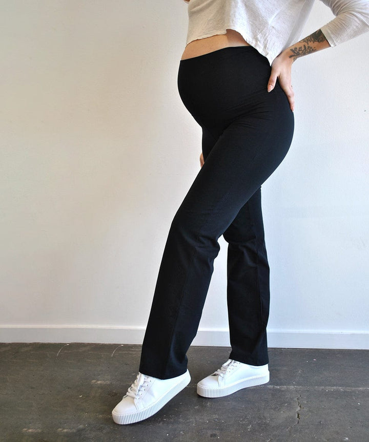 Straight Leg Lounge Pant - Regular/Petite Around April Maternity Preggi Central Maternity Shop