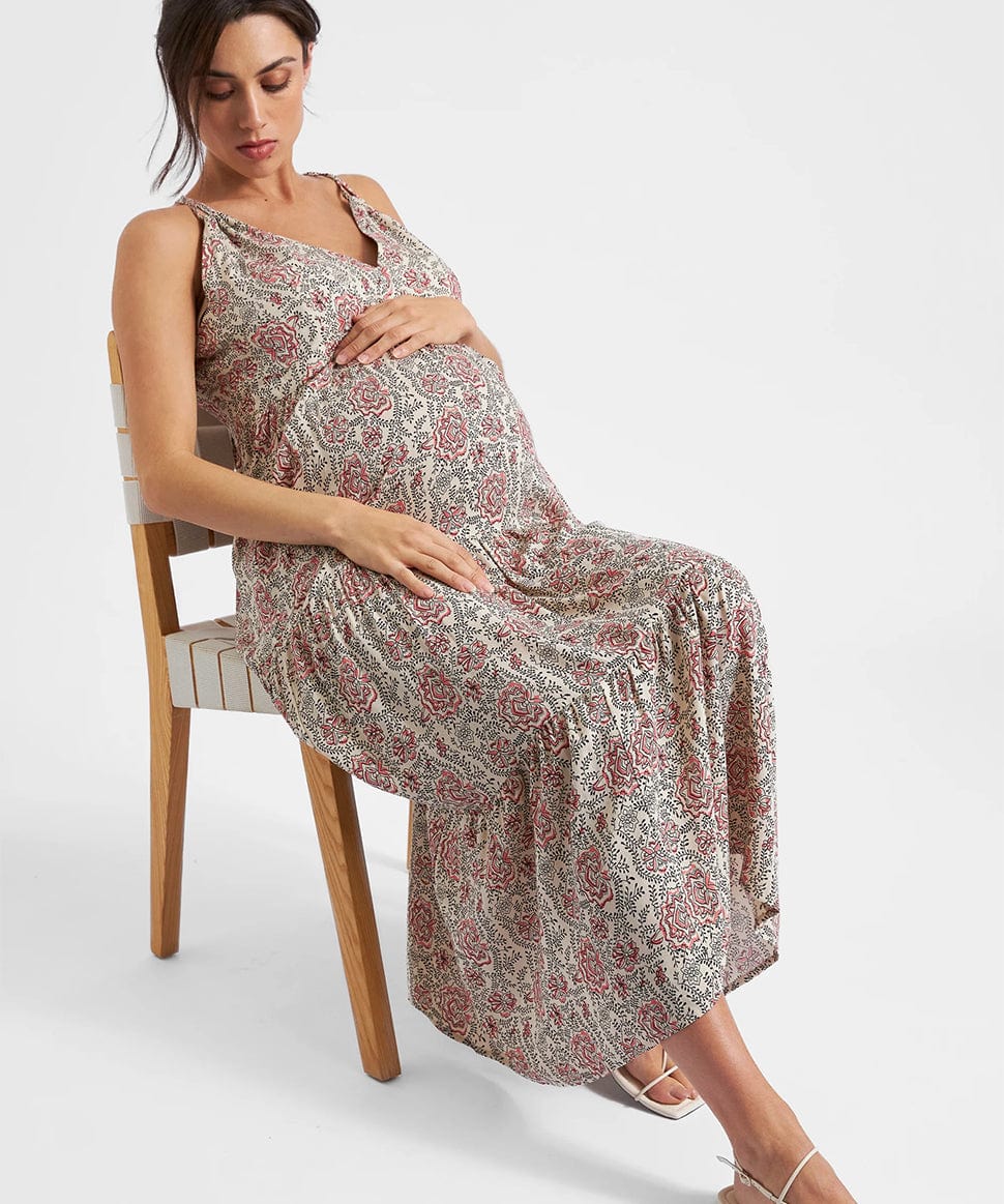 Teagan Dress Natural Ripe Maternity Maternity Preggi Central Maternity Shop