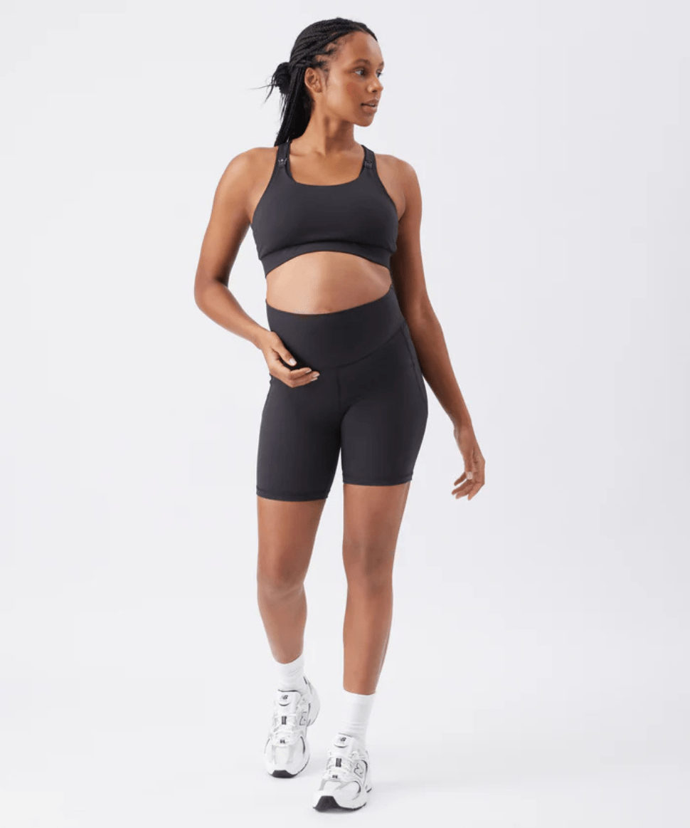 Tempo Bike Short Black Ripe Maternity Maternity Preggi Central Maternity Shop