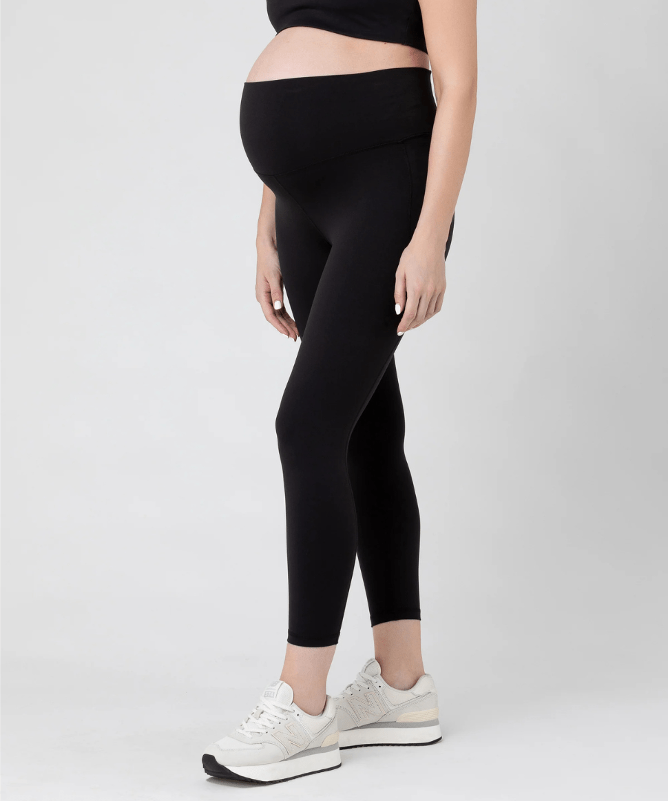 Tempo Crop Legging Ripe Maternity Maternity Preggi Central Maternity Shop