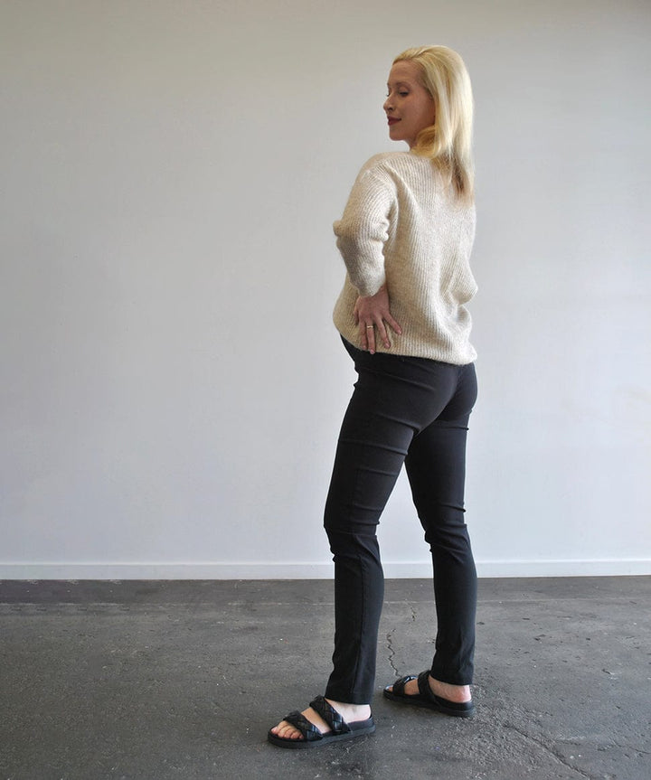 Work Straight-Leg Maternity Pants Around April Maternity Preggi Central Maternity Shop
