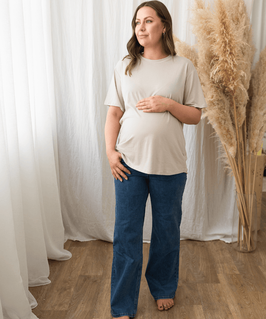 Miller Over Bump Jean True Blue Preggi Central Preggi Central Maternity Shop