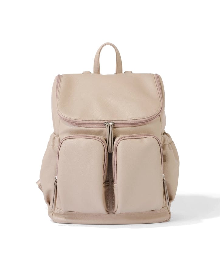 Faux Leather Nappy Backpack OiOi Other Preggi Central Maternity Shop