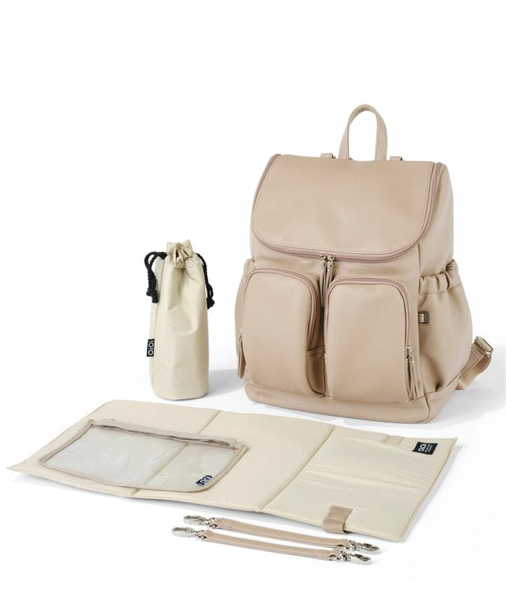 Faux Leather Nappy Backpack OiOi Other Preggi Central Maternity Shop