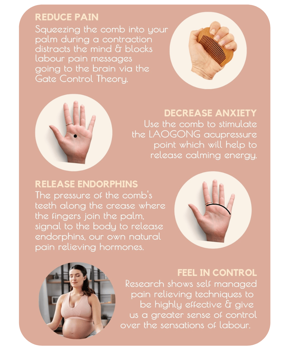 Mumasil Birth Comb Mumasil Other Preggi Central Maternity Shop