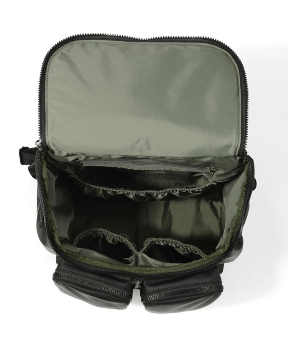 Signature Nappy Backpack - Black Weatherproof OiOi Other 9328046012285 Preggi Central Maternity Shop