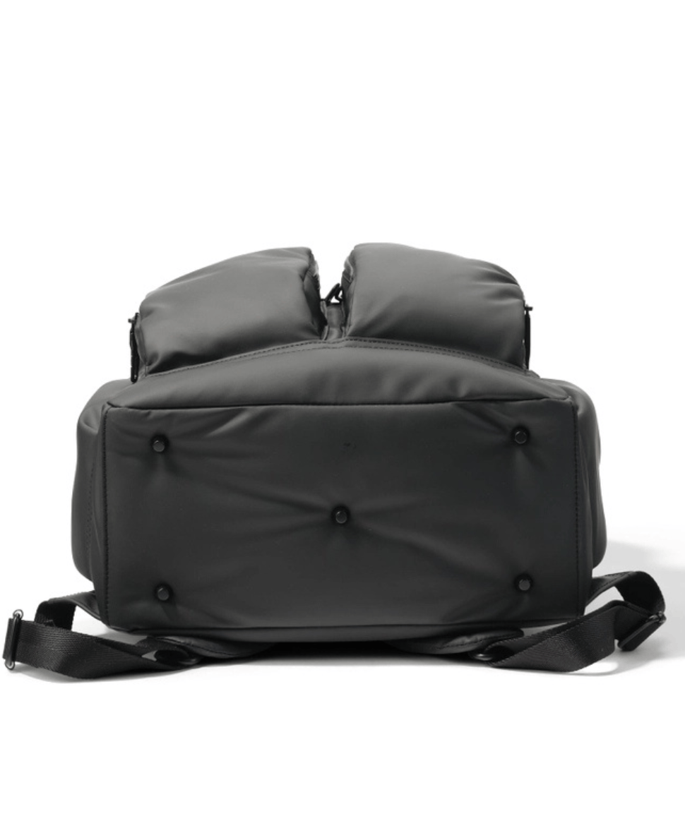 Signature Nappy Backpack - Black Weatherproof OiOi Other 9328046012285 Preggi Central Maternity Shop