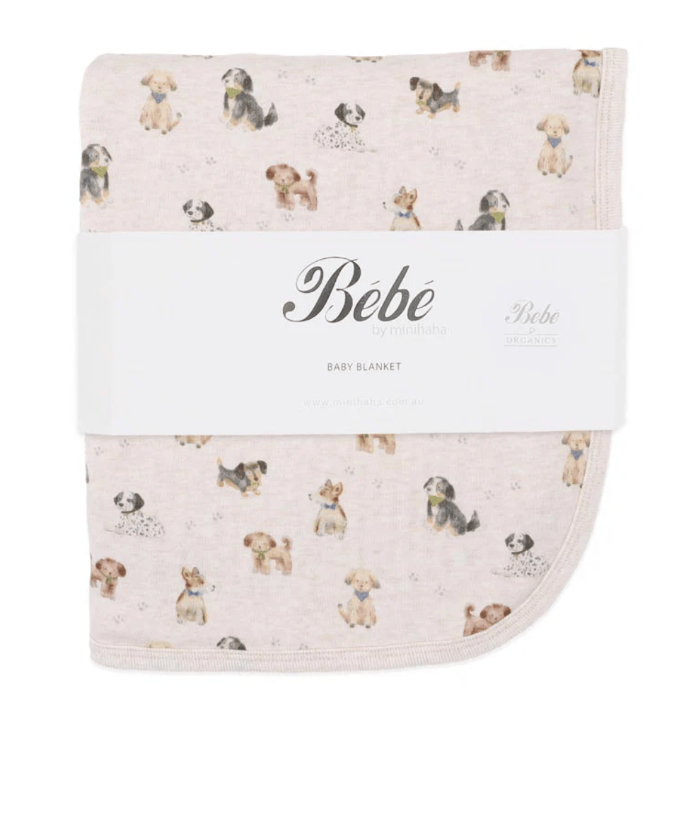 Otto Organic Cotton Baby Blanket Bebe by Minihaha 9347996918799 Preggi Central Maternity Shop