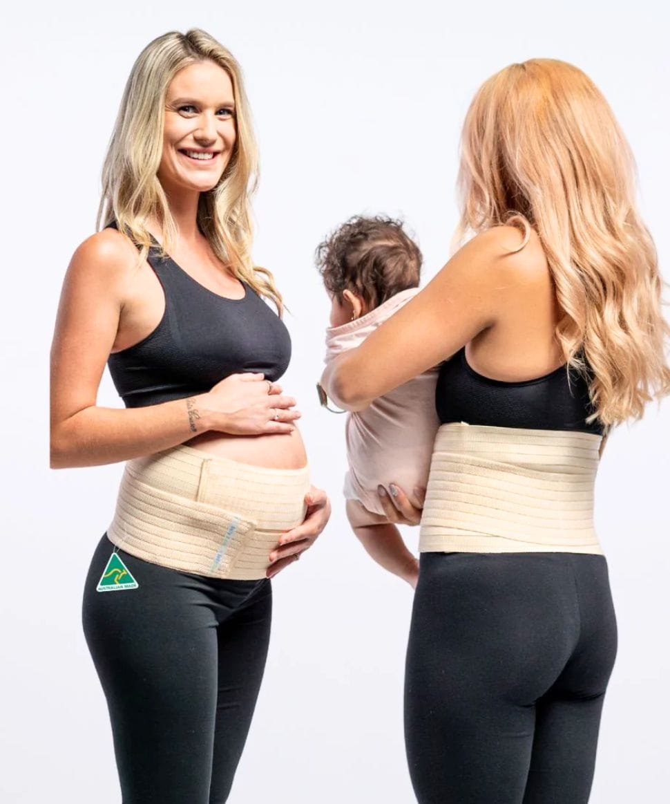 3-in-1 Belly Band for Pregnancy, Postpartum &amp; C-section Belly Bands Support Preggi Central Maternity Shop