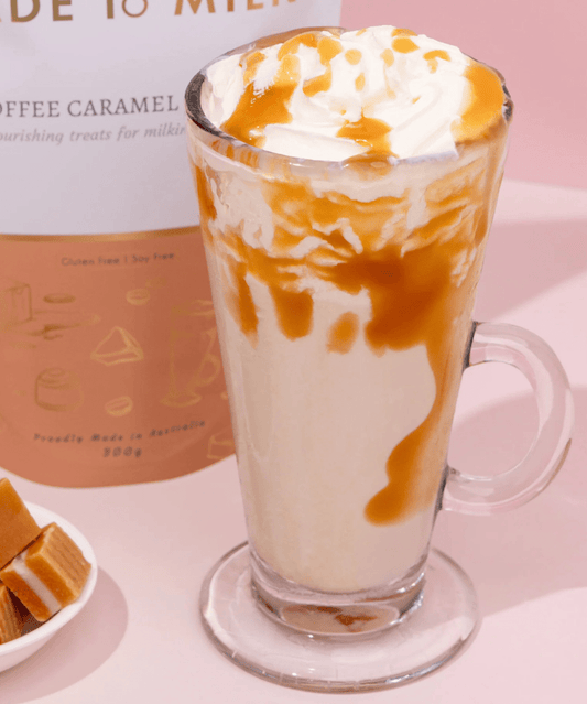 Deluxe Lactation Toffee Caramel Latte Mix Made to Milk Tea and Bikkies 0000002249 Preggi Central Maternity Shop