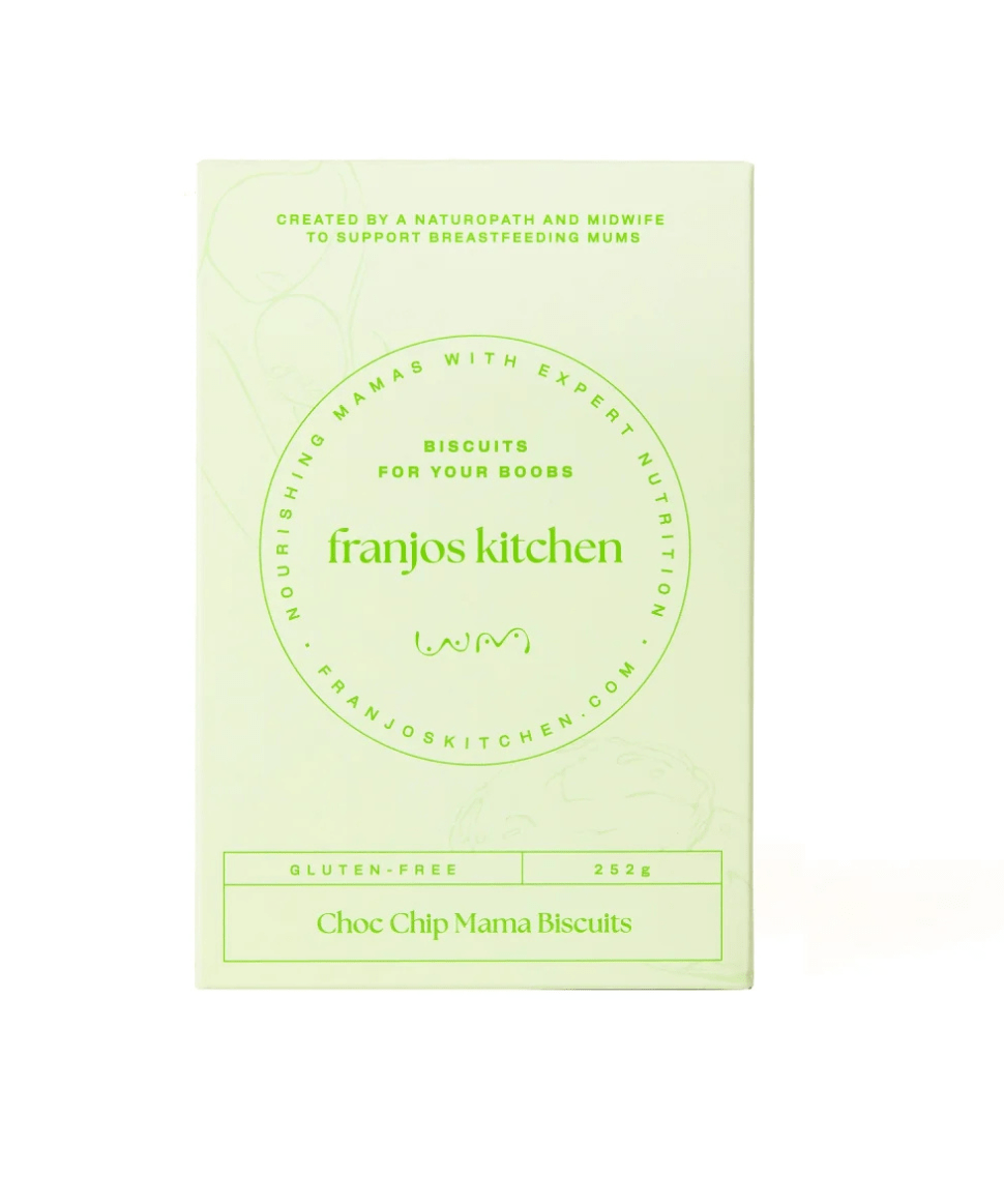 Franjos Kitchen Lactation Biscuits Chocolate Chip Gluten Free Franjos Kitchen Tea and Bikkies 806809017740 Preggi Central Maternity Shop