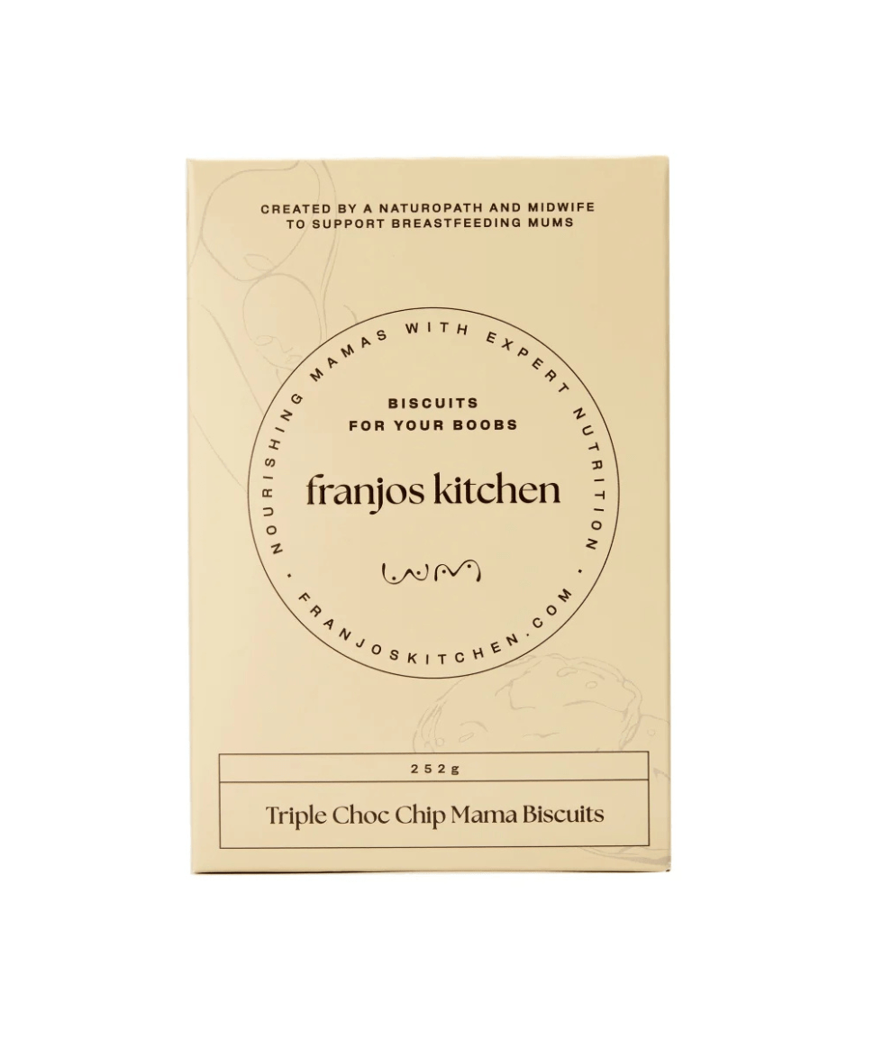Franjos Kitchen Lactation Biscuits Triple Choc Chip Franjos Kitchen Tea and Bikkies Preggi Central Maternity Shop
