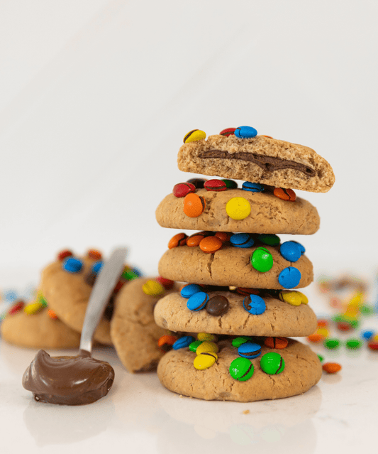 Nutella & M&M's Lactation Cookies Milky Goodness Tea and Bikkies Preggi Central Maternity Shop