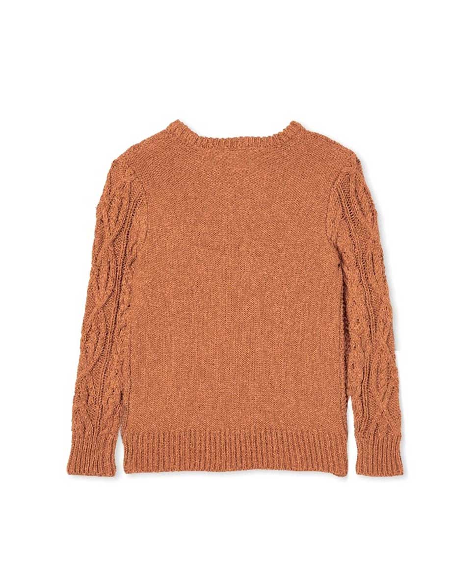 Cable Knit Jumper Milky Clothing Baby Preggi Central Maternity Shop