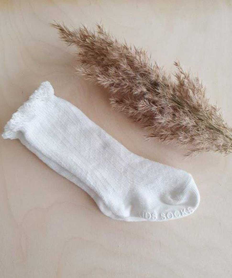 Knee High Socks White Little MaZoe's Baby 0000003268 Preggi Central Maternity Shop