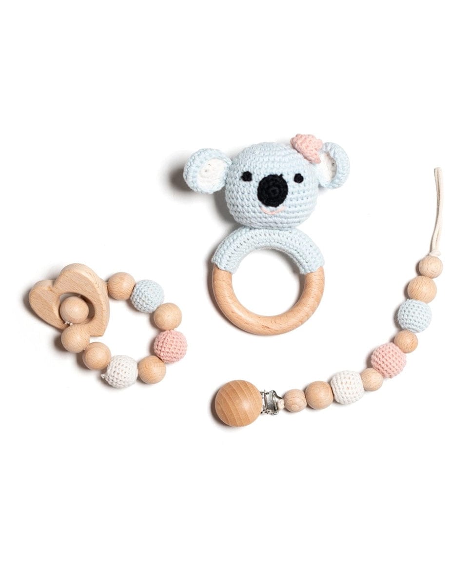 Koko Koala Baby Rattle Set Flufgifts Baby 0000003477 Preggi Central Maternity Shop