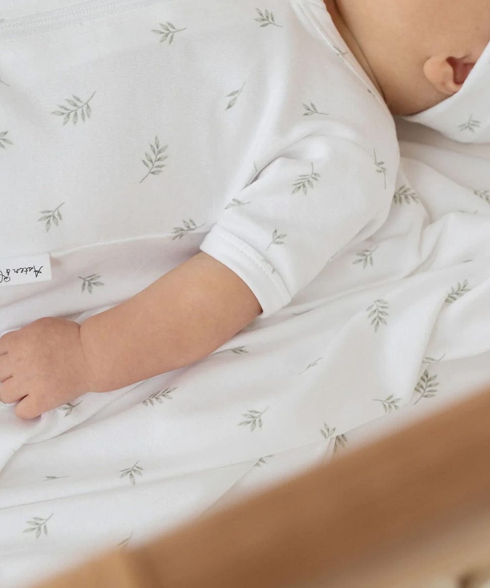 Little Leaf Zip Romper Aster &amp; Oak Baby Preggi Central Maternity Shop
