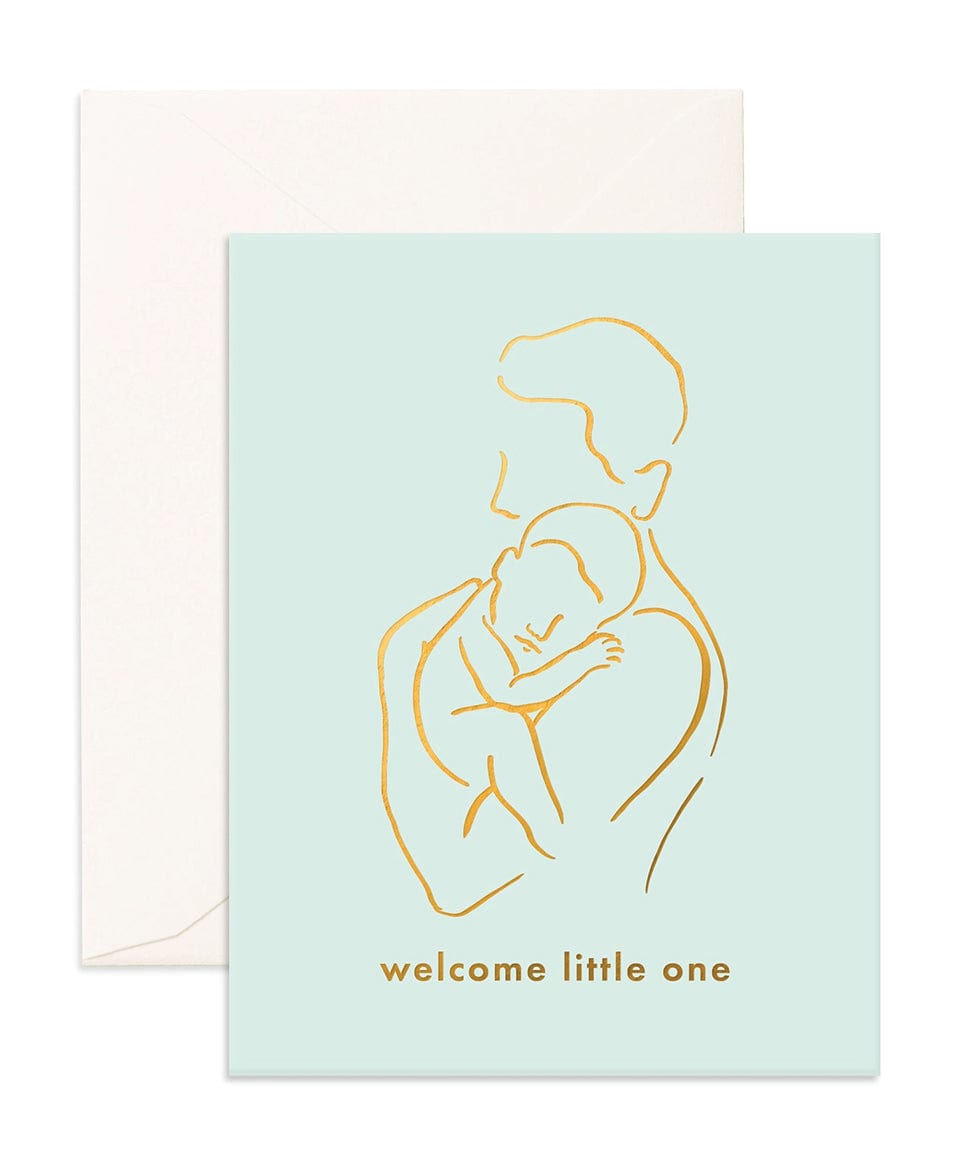 Little One Papa Greeting Card Fox & Fallow Baby 0000003528 Preggi Central Maternity Shop
