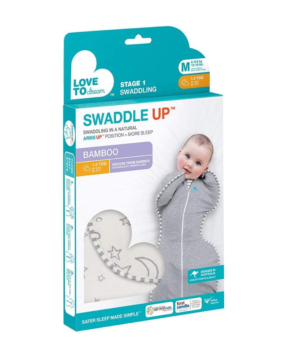 Stage 1 - Swaddle Up™ Original Bamboo - 1.0 TOG