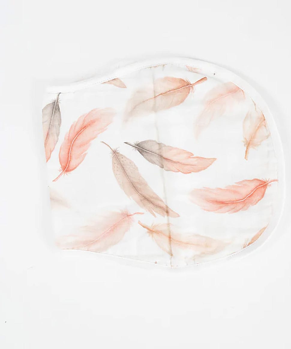 Feather Organic Baby Burp Cloth Bubba Bump Preggi Central Maternity Shop