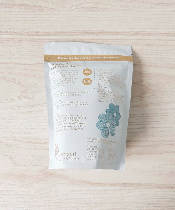 Hot/Cold Gel Breast Packs Mumasil Lactation 0000004221 Preggi Central Maternity Shop