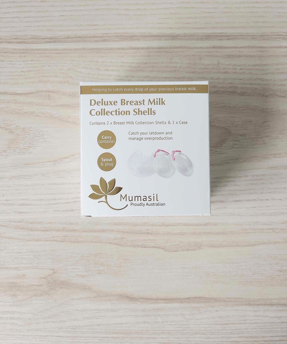 Mumasil  Deluxe Breast Milk Collection Shells Mumasil Lactation 794712536598 Preggi Central Maternity Shop