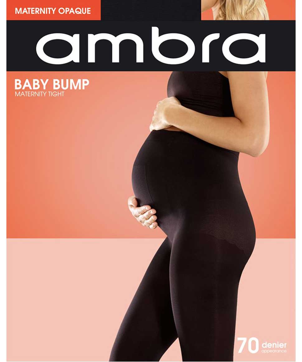 Baby Bump Maternity Opaque 70 Denier Tights Ambra Lingerie Preggi Central Maternity Shop