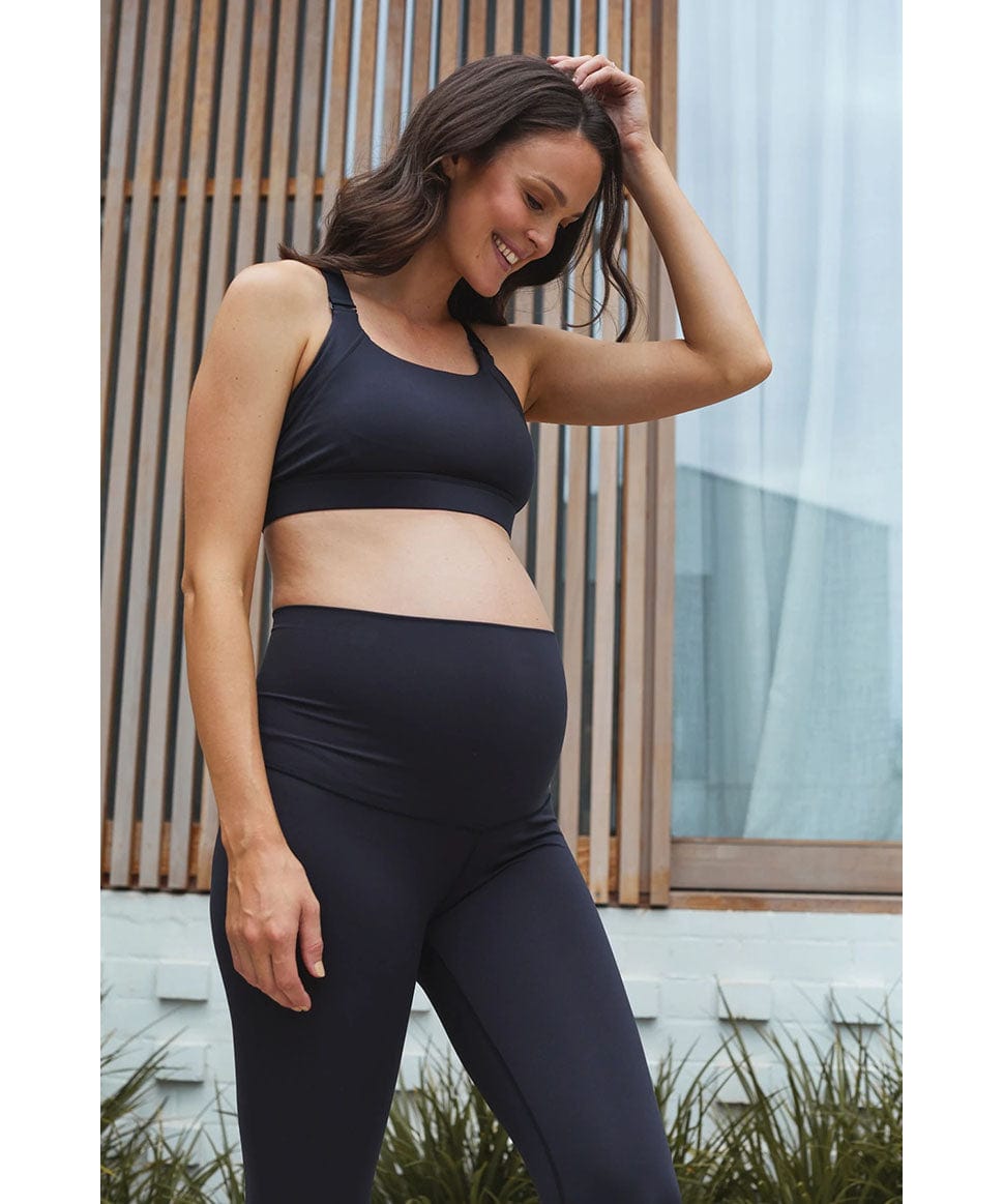 Black Maternity Sports Legging – BAE The Label Australia