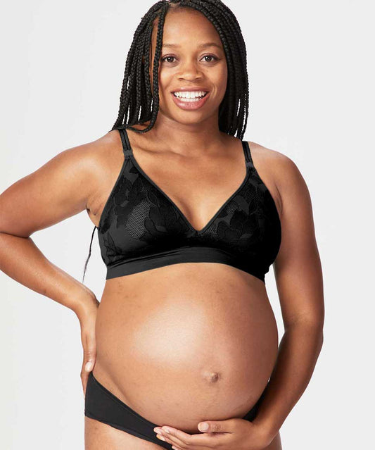 Cake Maternity TimTams UW Nursing Bra Black  Lumingerie bras and underwear  for big busts