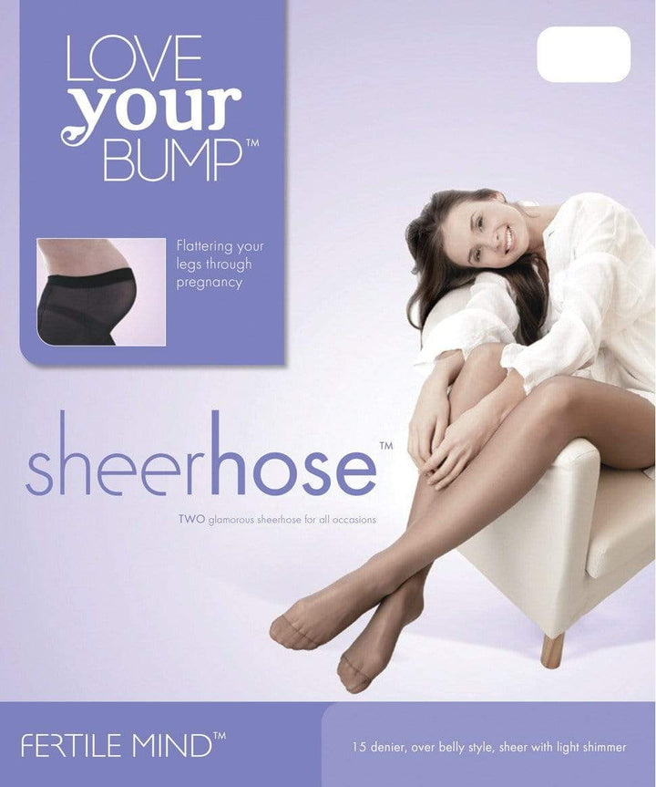 Love your Bump Sheerhose in Black