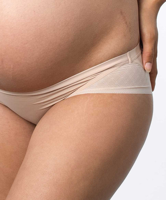 Gustave Women Cotton Underwear 3 Pack Maternity Low Waist Panties Pregnancy  Postpartum Under Bump Breathable Stretch Briefs Plus Size Underwear Pink,  L 
