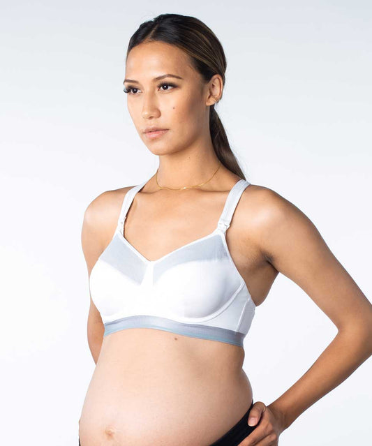 Figleaves Womens Flexi Wire Moulded Nursing Maternity Bra for  Breastfeeding, White, 32 / H : : Clothing, Shoes & Accessories