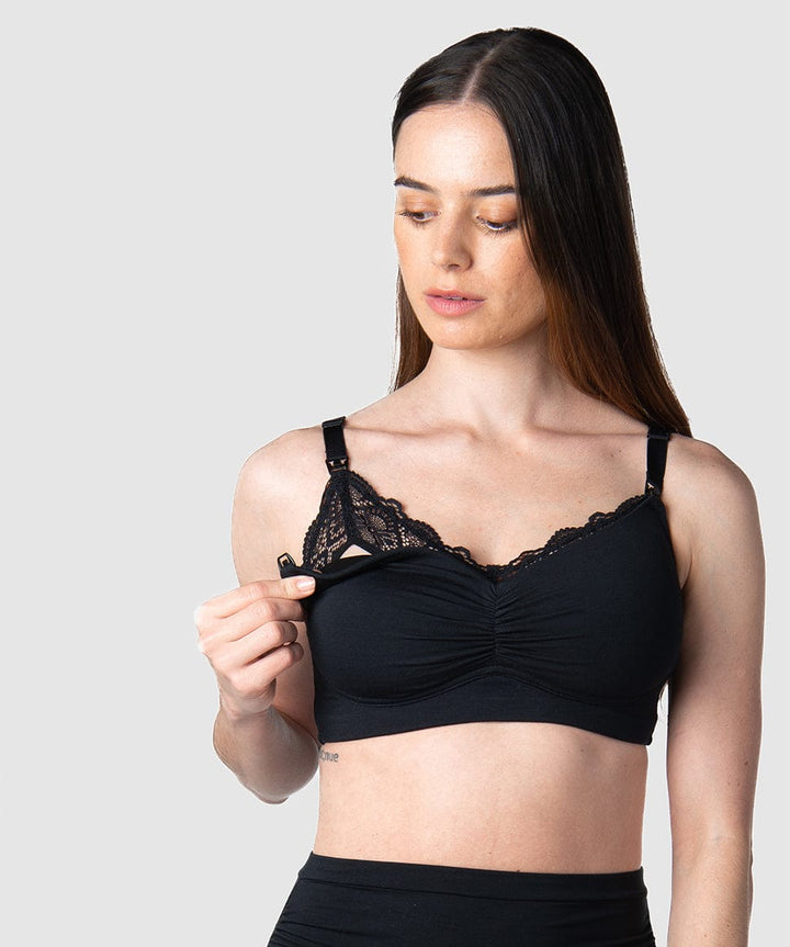 Serenity Bamboo Multifit Wirefree Bra Hotmilk Maternity Lingerie Preggi Central Maternity Shop